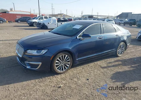 2017 Lincoln Mkz Premiere z USA, uszkodzony, nr VIN 3LN6L5A92HR657501